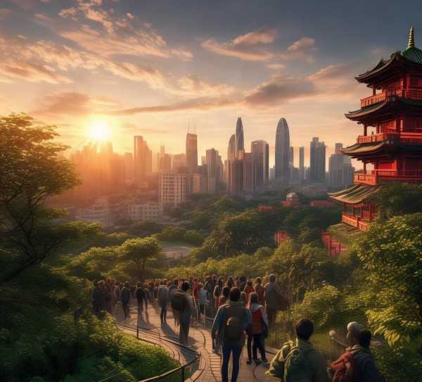 深圳，都市绿洲中的自然人文之旅,探秘深圳，这座现代都市中的自然与人文景观之旅,探秘,第1张