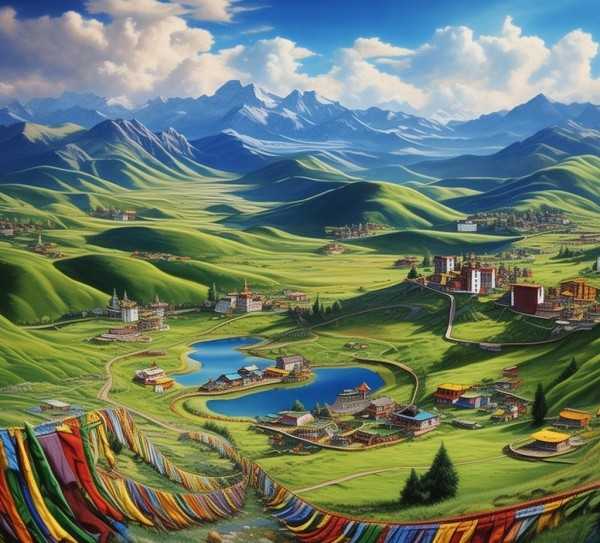 甘南藏地秘境之旅，自然与文化双重盛宴攻略,甘南旅游路线攻略，探索藏地秘境，尽享自然与文化之美,秘境,第1张
