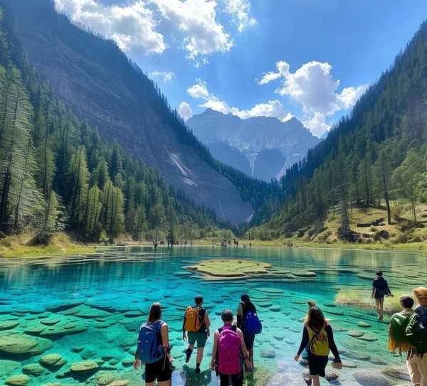 九寨沟仙境之旅，探秘自然奇观,九寨沟旅游攻略，走进仙境，感受大自然的魅力,旅游,旅游攻略,旅游胜地,第1张
