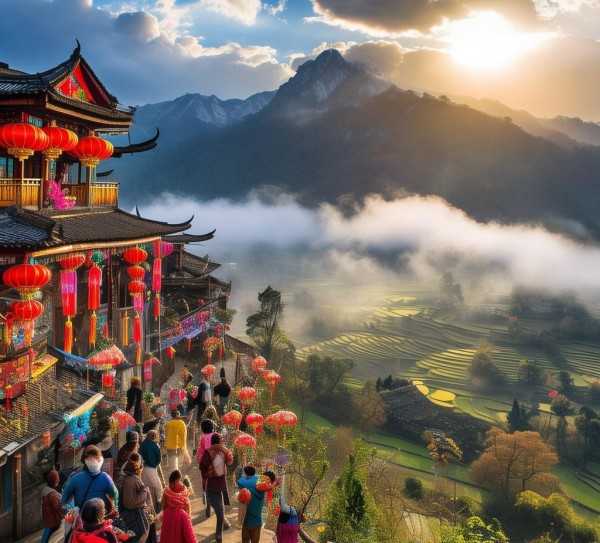 探寻云南风情，春节之旅，邂逅自然奇观与民族风情,春节云南旅游路线推荐，感受风情，领略自然奇观,旅游,历史文化,旅游路线,第1张