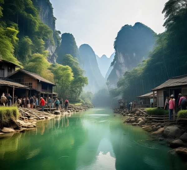 探寻贵州秘境，自然与文化交融的深度之旅,探秘贵州，走进自然与文化的交融之地—贵州旅游景区深度游,旅游,探秘,探险,第1张