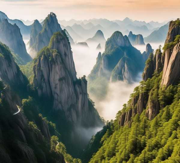 黄山奇境之旅，规划您的山水美景探索之旅,黄山旅游路线规划，探索黄山美景，尽享山水奇观,旅游,旅游路线,深度游,第1张