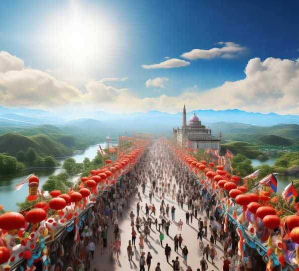 国庆黄金周，探索中国美景之旅,国庆黄金周，畅游全国美景——精选国庆旅游路线推荐,旅游,旅游路线,西湖,第1张