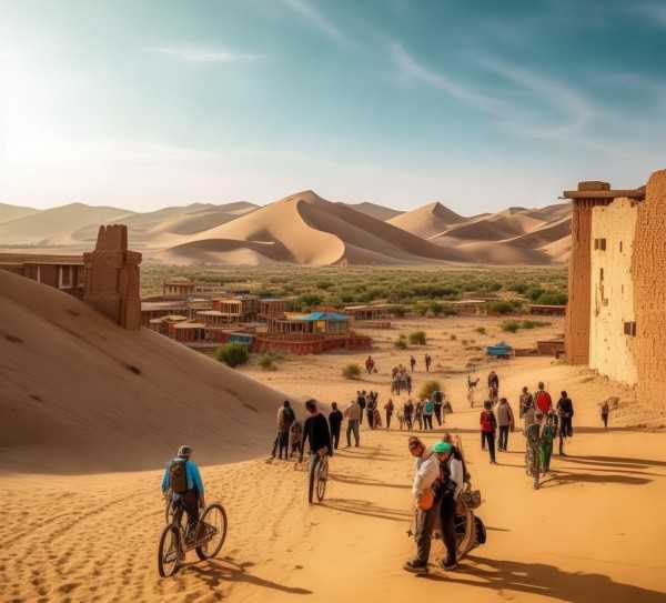 穿越丝路风情，西北旅游路线深度探索之旅,探索西北风情，一场穿越的西北旅游路线之旅,旅游,旅游路线,古都,第1张