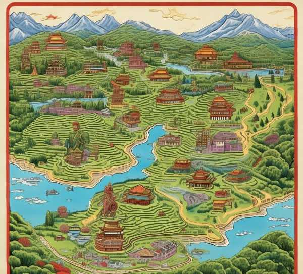 巴蜀文化瑰宝之旅，深度探索旅游路线图,四川旅游路线图，探寻巴蜀文化的瑰宝之旅,旅游,历史文化,旅游路线,第1张