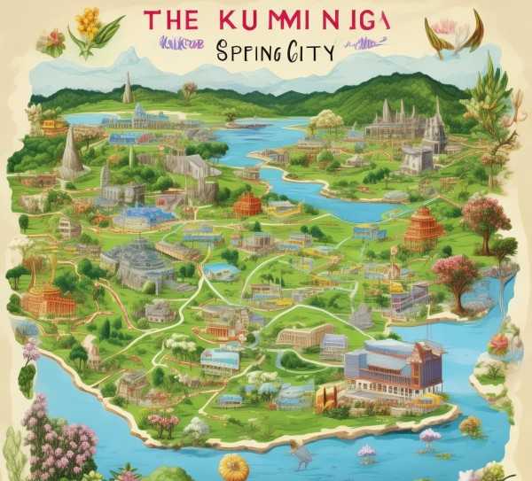 春城昆明深度游攻略,畅游多彩假期美景路线图,旅游,旅游路线,第1张 春城昆明深度游攻略,畅游多彩假期美景路线图,昆明旅游路线图,探寻春城美景,尽享多彩假期,旅游,旅游路线,第1张