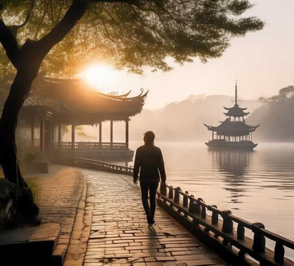 漫步杭州，十大必游景点指南,漫步天堂，杭州不可错过的十大旅游景点,旅游,历史文化,西湖,第1张