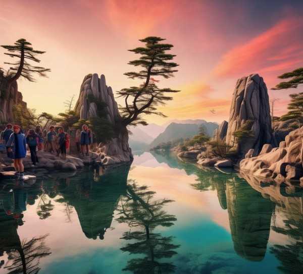 黄山奇境探秘，奇松怪石间的仙境之旅