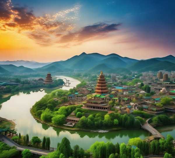三门峡，尽览中原山水风光的旅游宝典,三门峡旅游景点大全，探寻中原山水之美,旅游,历史文化,旅游胜地,第1张