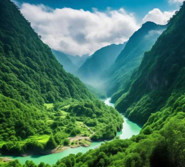 恩施秘境，山水画卷中的绿色之旅,探秘恩施旅游景区，山水画卷中的绿色天堂,旅游,历史文化,旅游胜地,第1张