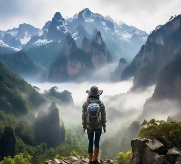 老君山，道家圣地之旅，自然奇观尽收眼底,老君山旅游攻略，探寻道家圣地，领略自然奇观,旅游,旅游攻略,自然奇观,第1张